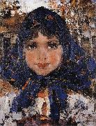 Nikolay Fechin Girl oil